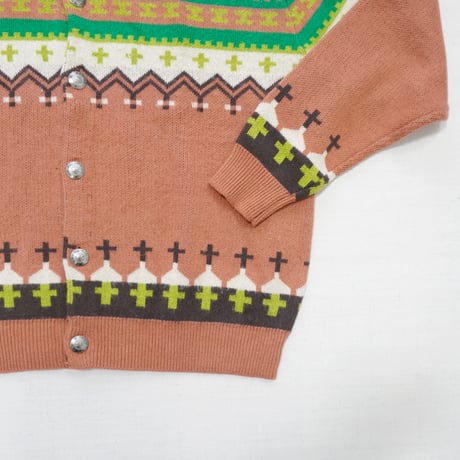 ユニセックス＊Nasngwam-ナスングワム-YUPIC CARDIGAN/ベージュ