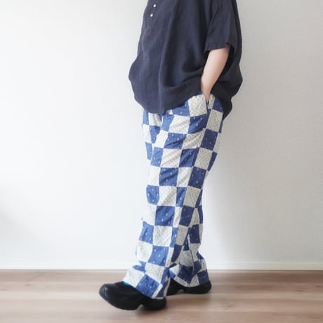 ユニセックス＊Nasngwam-ナスングワム-JACK TUCK PANTS