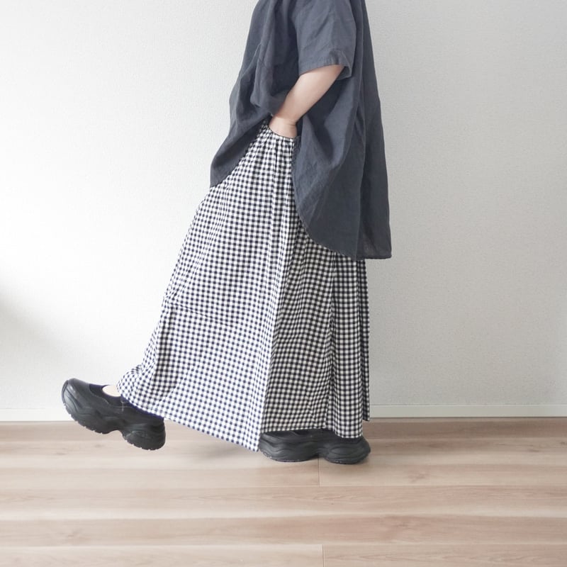 B6914■美品■23区 ウォッシャブル 総柄 シフォン ギャザースカート 36 花柄ギャザースカート [M4011] | SALE!! - レディース