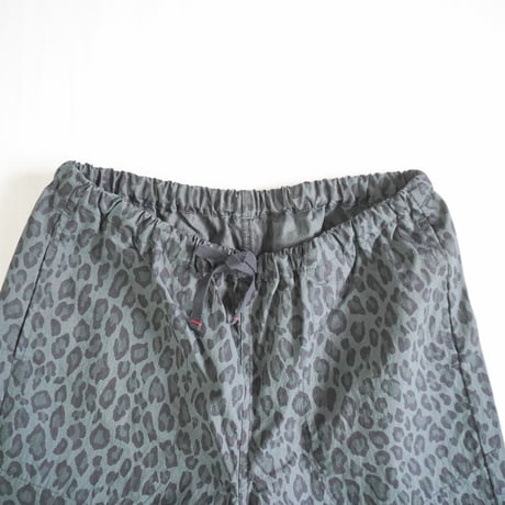 2色＊ユニセックス＊TIGRE BROCANTE-ティグルブロカンテ-コットンナイロンレオパードタゴサクロングパンツ
