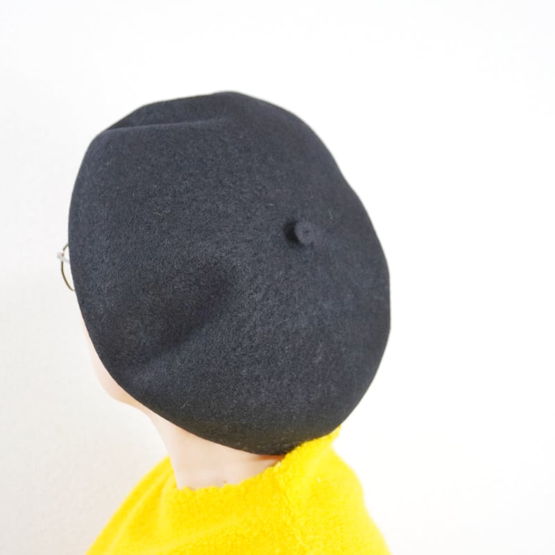 eyya ベレー帽 全3色ユニセックス＊eyya-エイヤ-八角製法 強縮ウールベレー帽