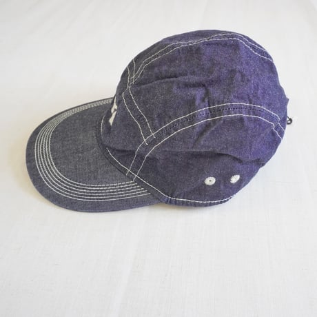 ＊ユニセックス＊TIGRE BROCANTE-ティグルブロカンテ-10.5ozフラットデニム＆ コットンナイロンリップ ランニングハット