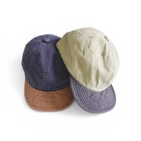 2色goods＊HIGHER-ハイヤー-CHINO × OXFORD BRIM FADED CAP