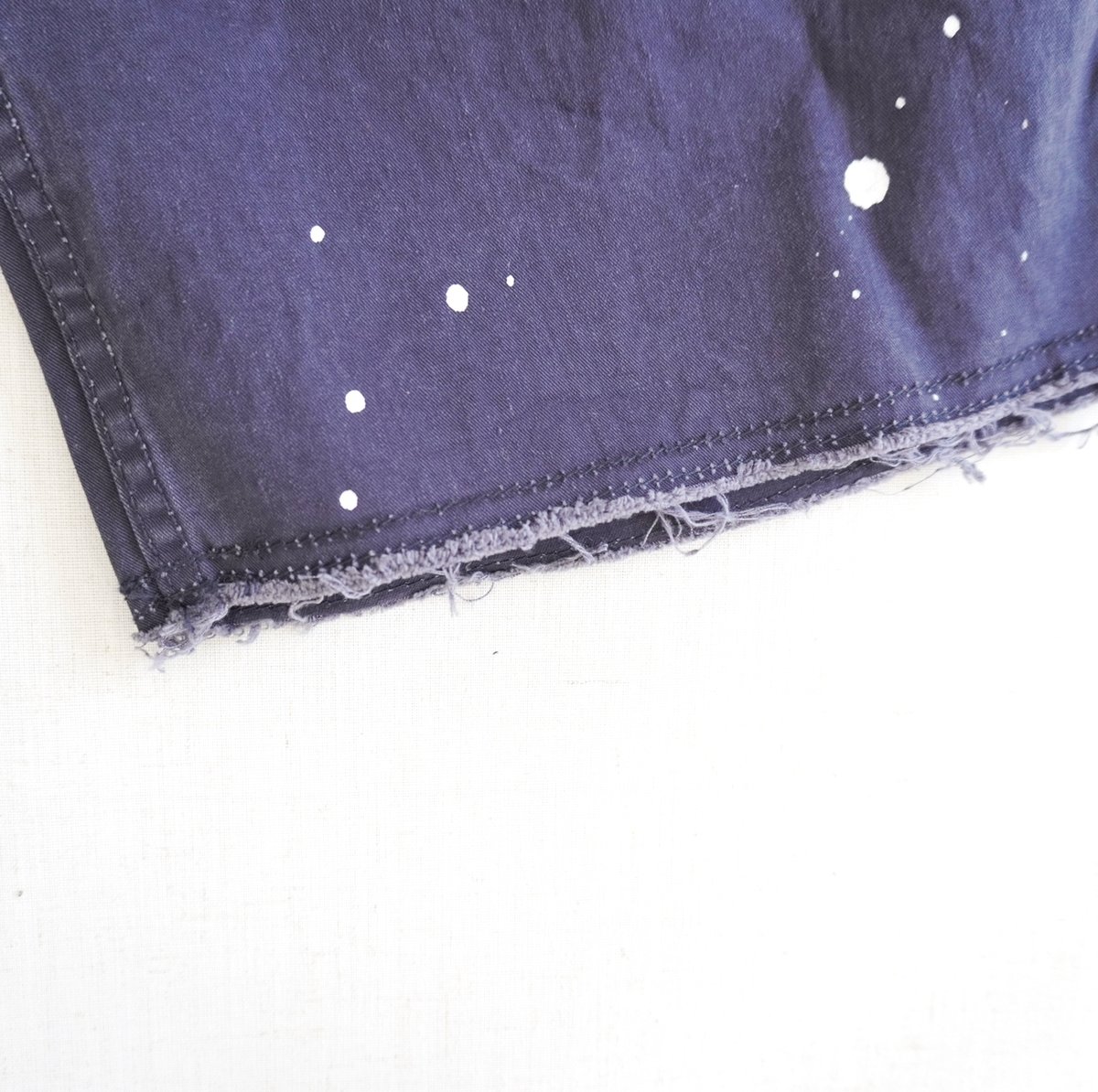 ユニセックス＊MASTER&Co＊マスターアンドコーPAINT CUT OFF TROUSER