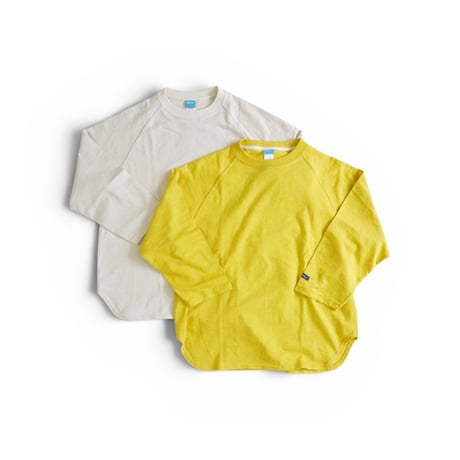2色＊ユニセックス＊TIEASY AUTHENTIC CLASSIC-ティージー-HDCS LIGHT RAGLAN 3/4 CREW-T 7部袖Tシャツ