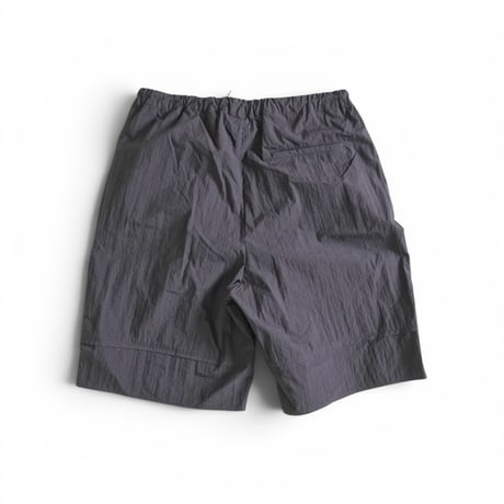 ＊ユニセックス＊LA MOND-ラモンド-Cotton/Nylon Poplin Shorts/ブラック/LM-P-129-TC