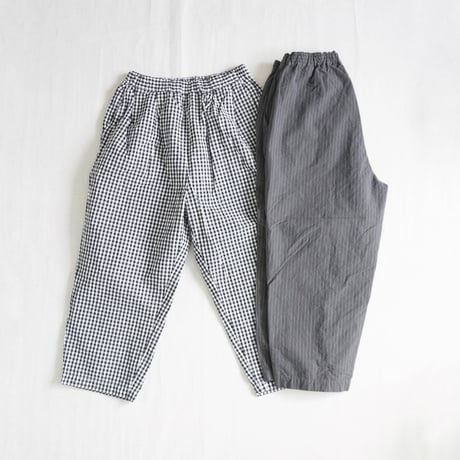 ＊レディース＊prit-プリット-コットンリネンウェザー近江晒加工 タックバギーパンツ P71607