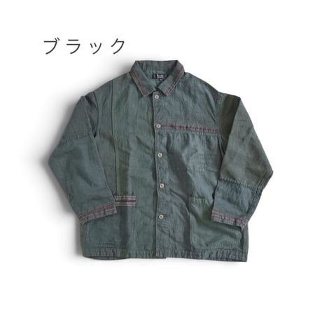 ２色＊ユニセックス＊TIGRE BROCANTE-ティグルブロカンテ-Re.EUROリネンシーツMIX レギュラーカバーオール