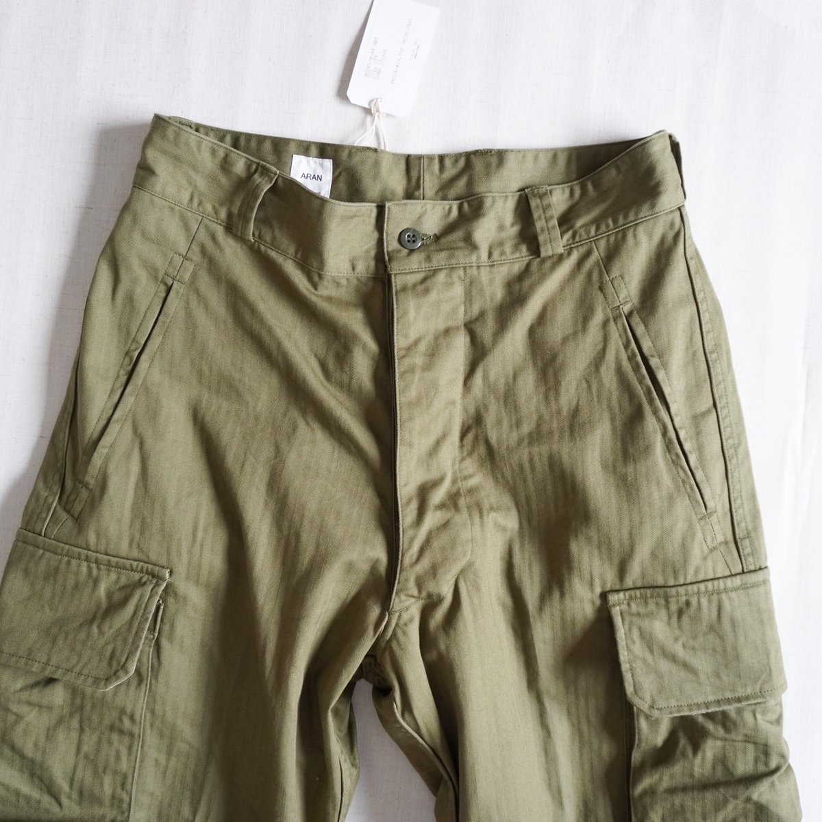 ユニセックス＊ARAN-アラン-ヘリンボーンM-49 (French Army M-47