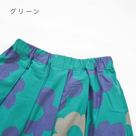 ＊ASCOT by yim-アスコット バイ イム-ラッカウスクッカ柄 タックスカート