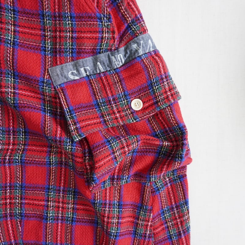 美品✨快晴堂　タータンチェック　カーディガン　ウール 3色＊レディース＊快晴堂 -Girl'sタータンチェック・リラクシン