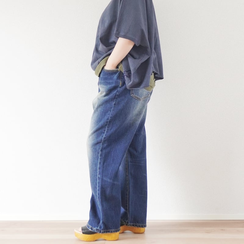 再入荷*レディース*ichi-イチ- Denim Sarrouel Pants デニム 再入荷*レディース*ichi-イチ- Denim Sarrouel Pants デニム
