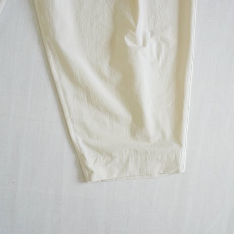 2色ユニセックス＊結 -yui-（ゆい）WIDE TUCK EASY TROUSERS（ワイド タック イージー トラウザー/YWTEP-010)