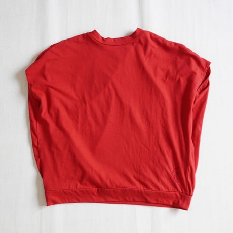 3色＊レディース＊SLOWHANDS-スローハンズ-POOFY Back-Gathered T-Shirt