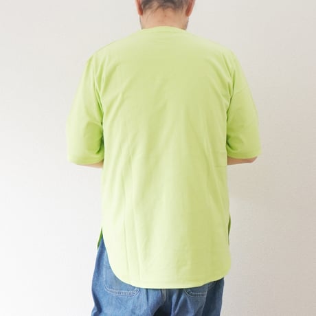 2色＊ユニセックス＊amne-アンヌ-JERSEY round hem tee / amn-CS-077