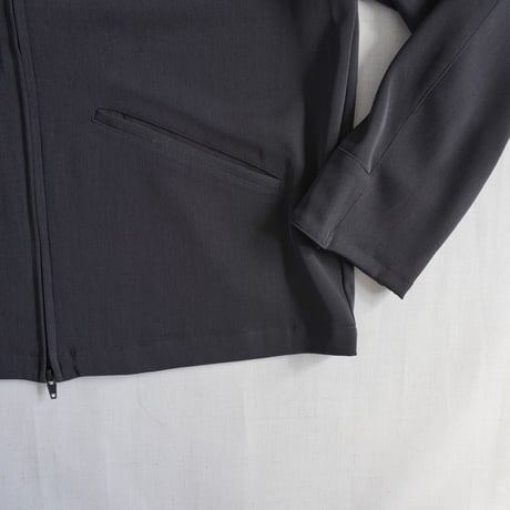 ＊ユニセックス＊LA MOND-ラモンド-TWILL TWIST SHORT JACKET/LM-S-099/フェードブラック