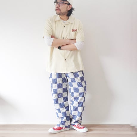 ユニセックス＊Nasngwam-ナスングワム-JACK TUCK PANTS
