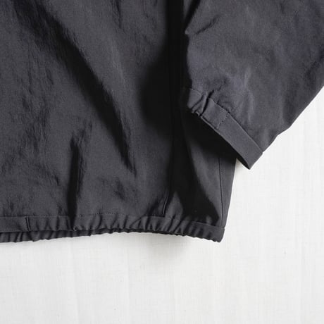 ＊ユニセックス＊LA MOND-ラモンド-STAND NECK SHARI BLOUSON/LM-O-124-SH ブラック