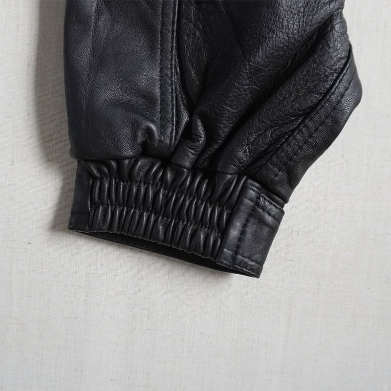 ユニセックス＊YOUSED-ユーズド-RETRO BAGGIES LEATHER JKT |