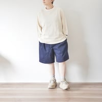 3色ユニセックス＊USED REMAKE-90's outerrim 2タック ショートパンツ ウエスト紐リメイク