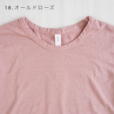 3色＊レディース＊prit-30/1リサイクルムラ糸天竺 長袖クルーネックTシャツ P91650