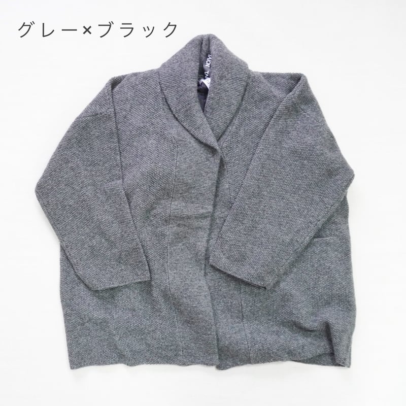 レディース＊i c h i × TAION - Knit Cardigan + Leopar