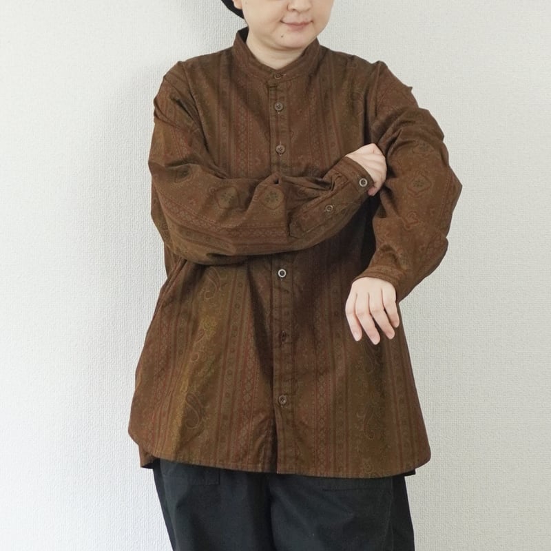 3色ユニセックス＊Nasngwam-ナスングワム-ARTISAN SHIRTS JACKET