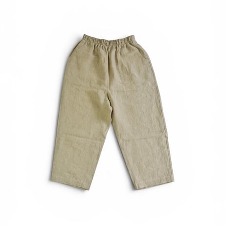 7/17再々々入荷＊レディース＊Linen ya-リネンヤ-リネンイージーパンツ / ベージュ