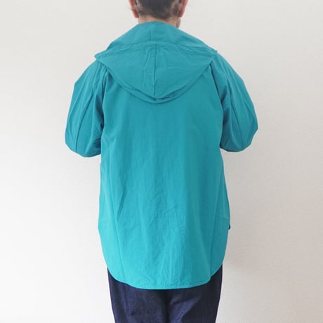 2色＊ユニセックス＊amne-アンヌ-NYLON useful hoodie / amn-CT-015