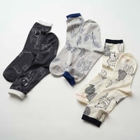 レディース＊from F-フロムエフ miau tuoli ja minä／椅子とわたし　クルー丈ソックス