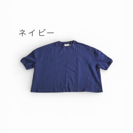 4色＊レディース＊SLOWHANDS-スローハンズ-オーガニックコットン ワイドプルオーバー