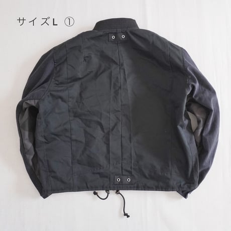ユニセックス＊Nasngwam-ナスングワム-BARBARIAN FLIGHT JACKET/ブラック