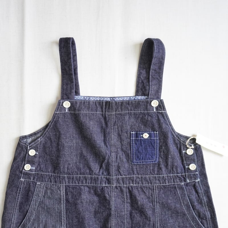 レディース＊快晴堂-裾ダーツオーバーオールスカート Girl's