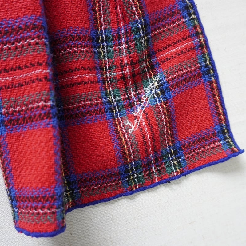 3色＊レディース＊快晴堂 -Girl'sタータンチェック・リラクシンWork