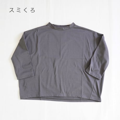3色レディース＊ASCOT by yim モックネック ワイドプルオーバ