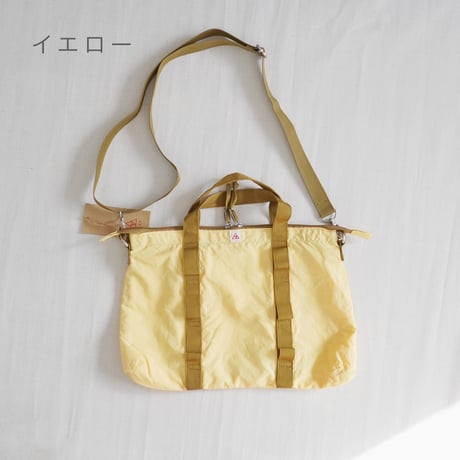 2色＊dip ltd-ディップ-コ2WAYトートバック ヘルメットバック