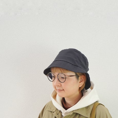 ＊AnDUB -アンダブ-THIN NYLON HAT/ブラック