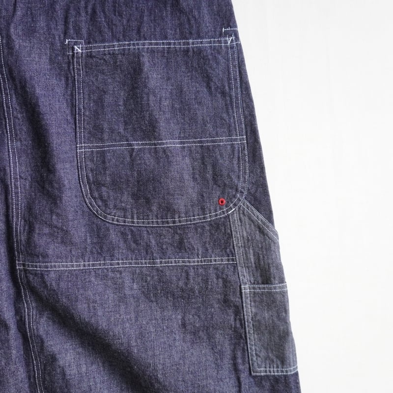 快晴堂デニムオーバースカート 楽天市場】快晴堂 カイセイドウ マルチデニムのパッチワーク2／2