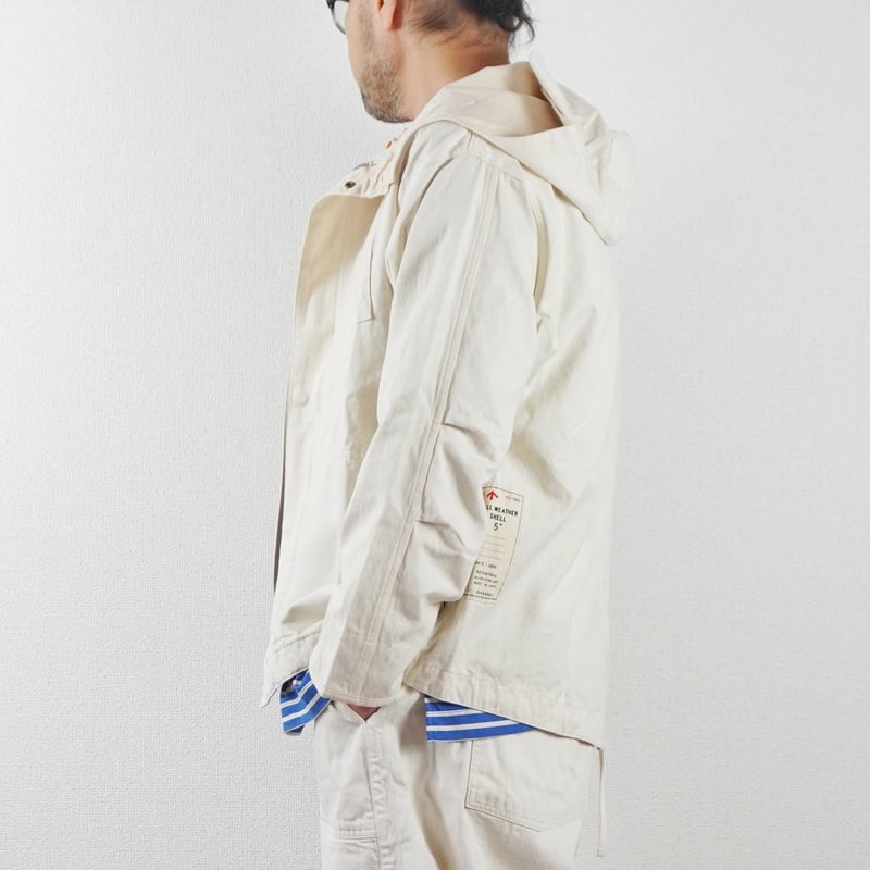 ユニセックス＊快晴堂-HAYATE・ミリタリーツイル／マリネデッキクルー