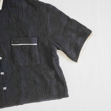 ＊レディース＊KELEN-ケレン-ショート丈刺繍メッシュシャツ"DAG"