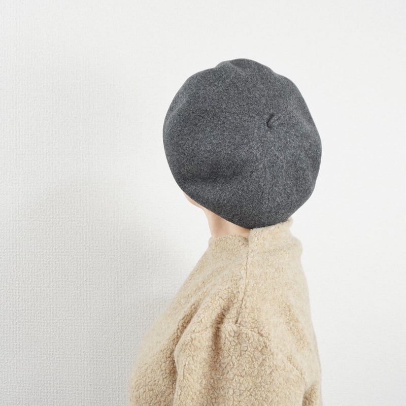 全3色ユニセックス＊eyya-エイヤ-八角製法 強縮ウールベレー帽