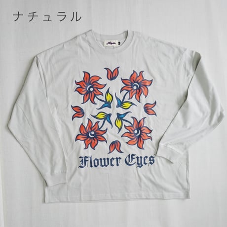 2色＊ユニセックス＊NASNGWAM（ナスングワム） FLOWER EYES CREW