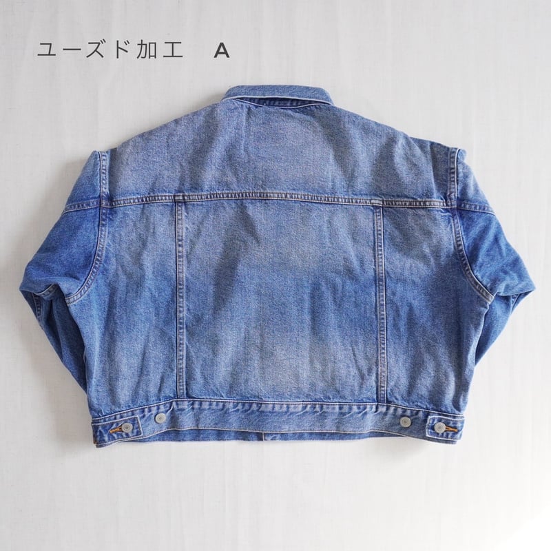 2色＊レディース＊ichi-イチ-ショート デニムジャケット 2nd TYPE with