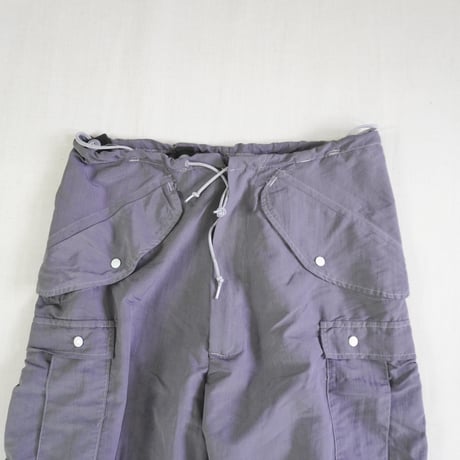 ＊ユニセックス＊ 実物 新品 デッドストック 米軍 スノーカモ オーバーパンツ カーゴポケット付き [GRAY染め]