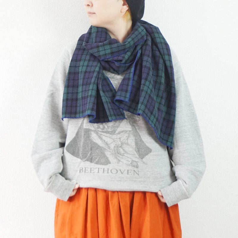 3色＊レディース＊快晴堂 -Girl'sタータンチェック・リラクシン