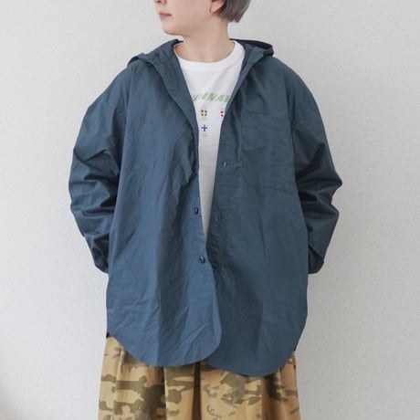 3色＊＊BRENA-ブレナ-HOOD WORK SHIRT フードワークシャツ