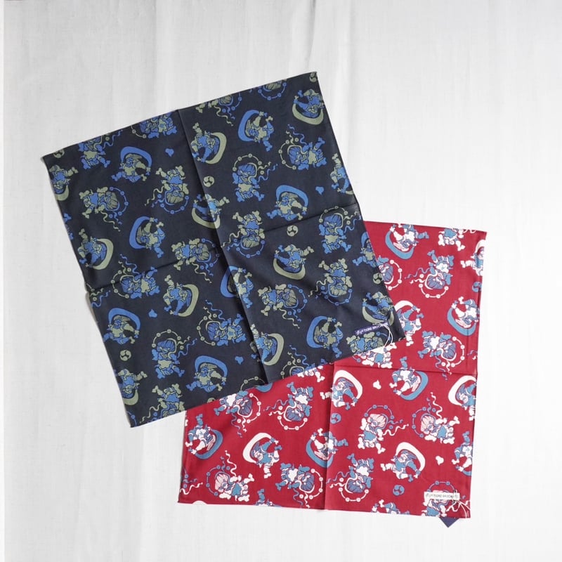 2色＊GOODS＊TIGRE BROCANTE-ティグルブロカンテ-風神雷神ガーゼ