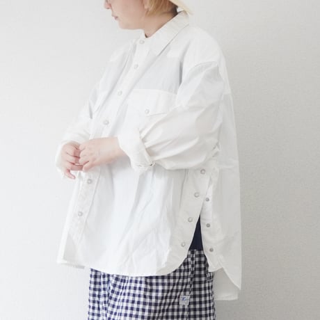 ＊ユニセックス＊IMPRESTORE-インプレストア-5oz Basket Western Shirts / Dwayne (White)