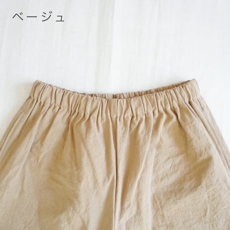 2色＊ASCOT by yim-アスコットバイイム-コットンリネン ルルンパンツ