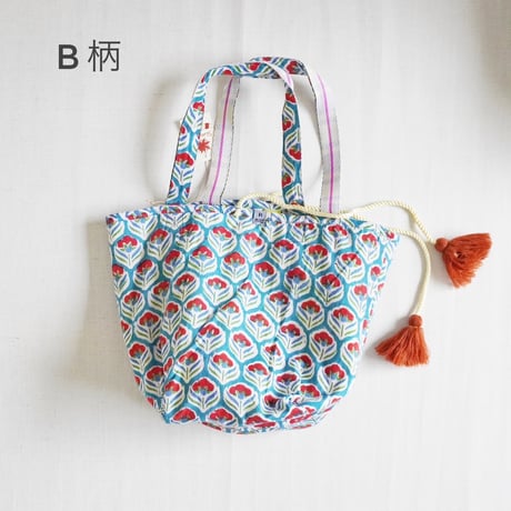4色＊goods＊SLOWHANDS-スロウハンズ-MULTI STRIPE MESH  TOTE